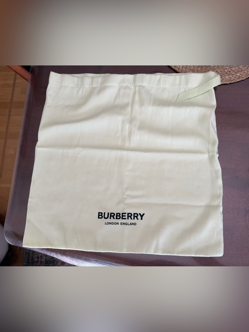 Burberry London England Dust Bag 17”x17”